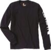 t shirt logo manches longues