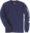 t shirt logo manches longues
