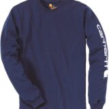 t shirt logo manches longues