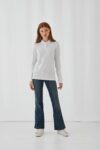 polo femme id,001 manches longues