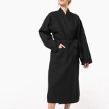 peignoir kimono nid d'abeille