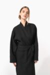 peignoir kimono nid d'abeille