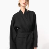 peignoir kimono nid d'abeille