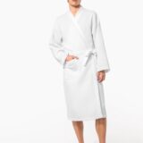 peignoir kimono nid d'abeille
