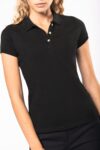 polo supima® manches courtes femme