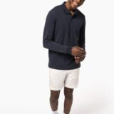 polo piqué manches longues bio180 homme