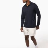 polo piqué manches longues bio180 homme