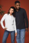 polo piqué manches longues bio180 homme