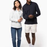 polo piqué manches longues bio180 homme