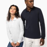 polo piqué manches longues bio180 homme