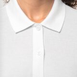 polo piqué manches longues bio180 femme