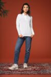 polo piqué manches longues bio180 femme