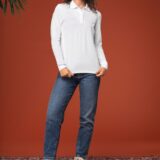 polo piqué manches longues bio180 femme