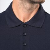 polo piqué manches courtes bicolore homme