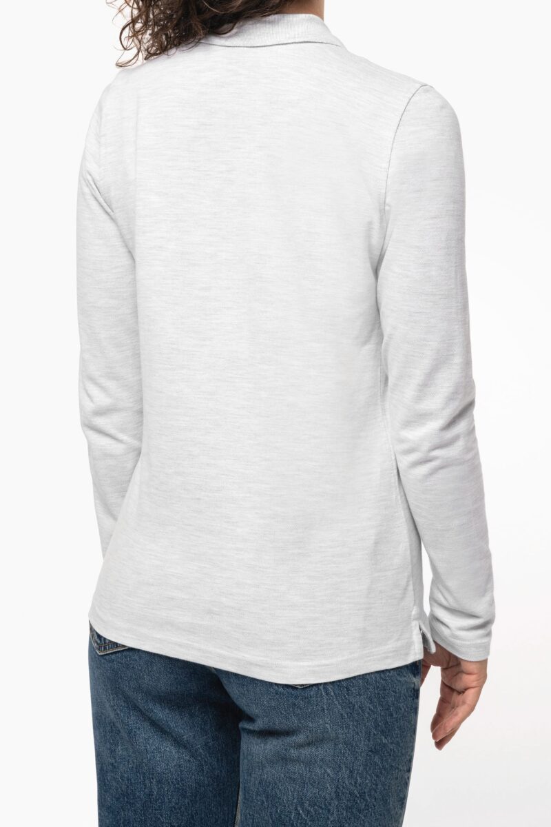 polo manches longues femme