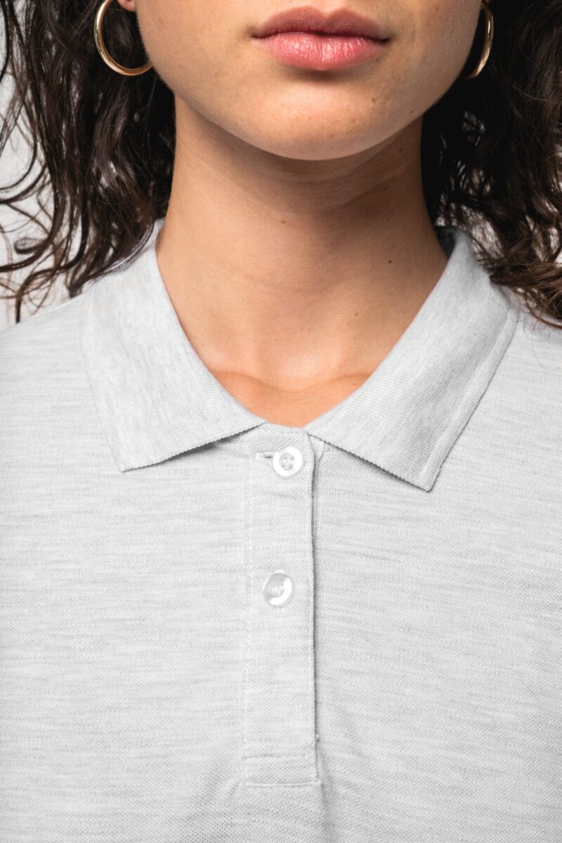 polo manches longues femme