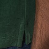 polo homme manches courtes à liserés contrastés