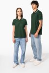 polo homme manches courtes à liserés contrastés