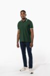 polo homme manches courtes à liserés contrastés