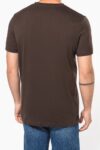 t shirt col v manches courtes homme