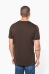 t shirt col v manches courtes homme