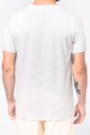 t shirt col v manches courtes homme