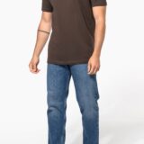 t shirt col v manches courtes homme