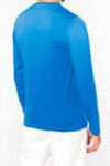 t shirt col v manches longues homme