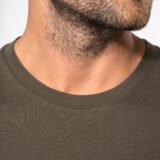 t shirt col rond manches longues homme