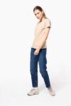 t shirt col rond manches courtes femme