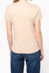 t shirt col rond manches courtes femme