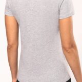 t shirt col rond manches courtes femme