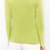 t shirt col v manches longues femme