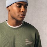 sweat shirt recyclé col rond unisexe