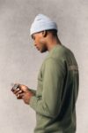 sweat shirt recyclé col rond unisexe