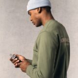 sweat shirt recyclé col rond unisexe