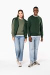sweat shirt recyclé col rond unisexe