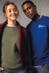 sweat shirt recyclé col rond unisexe