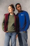 sweat shirt recyclé col rond unisexe