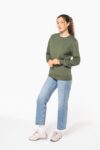 sweat shirt recyclé col rond unisexe
