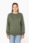 sweat shirt recyclé col rond unisexe