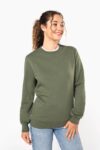 sweat shirt recyclé col rond unisexe