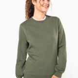 sweat shirt recyclé col rond unisexe