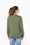 sweat shirt recyclé col rond unisexe