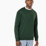 sweat shirt recyclé col rond unisexe