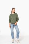 sweat shirt recyclé col rond unisexe