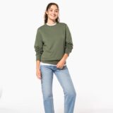 sweat shirt recyclé col rond unisexe