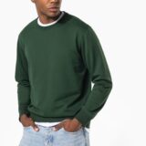 sweat shirt recyclé col rond unisexe