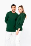 sweat shirt recyclé col rond unisexe