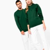 sweat shirt recyclé col rond unisexe